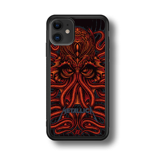 Metallica Flaming Octopus iPhone 11 Case