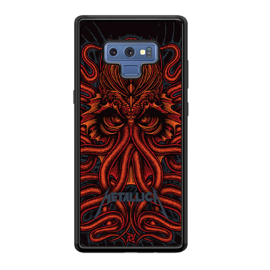 Metallica Flaming Octopus Samsung Galaxy Note 9 Case