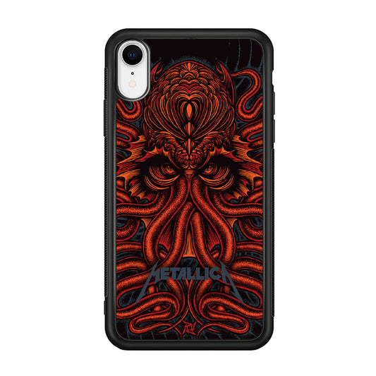 Metallica Flaming Octopus iPhone XR Case