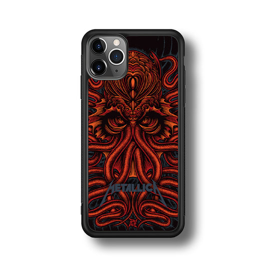 Metallica Flaming Octopus iPhone 11 Pro Max Case
