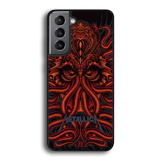 Metallica Flaming Octopus Samsung Galaxy S21 Plus Case