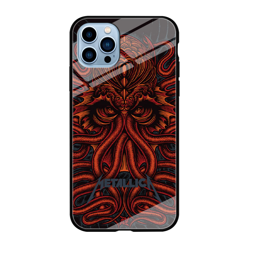 Metallica Flaming Octopus iPhone 12 Pro Case