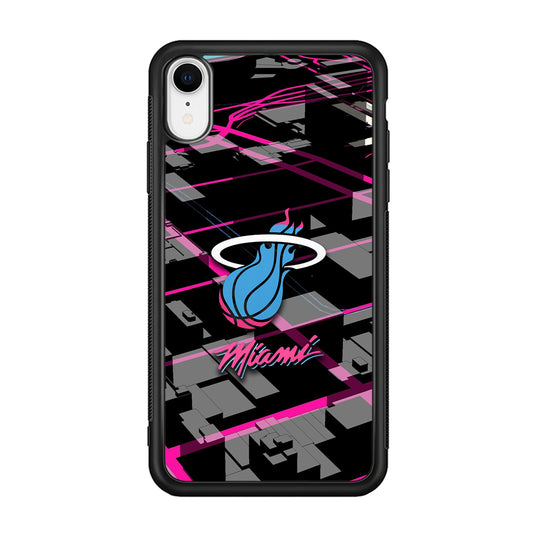 Miami Heat Light of Town iPhone XR Case