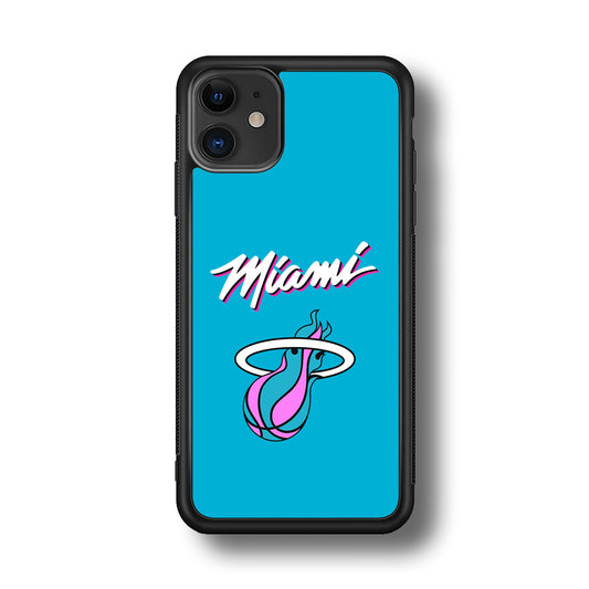Miami Heat Up and Down for Struggle iPhone 11 Case