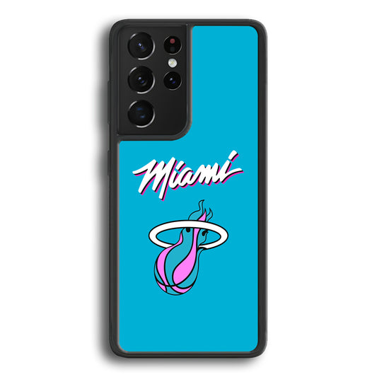 Miami Heat Up and Down for Struggle Samsung Galaxy S21 Ultra Case