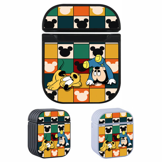 Mickey Mouse Kids Exercise Hard Plastic Case Cover For Apple Airpods