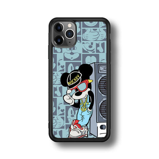 Mickey Mouse Peace and Cool iPhone 11 Pro Max Case
