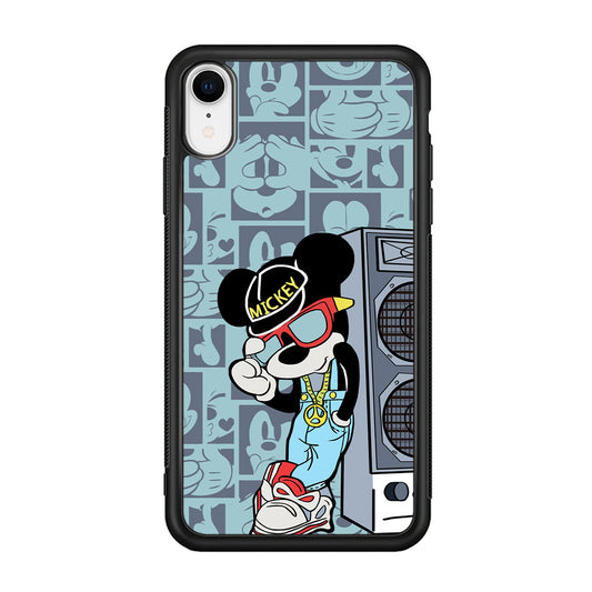 Mickey Mouse Peace and Cool iPhone XR Case