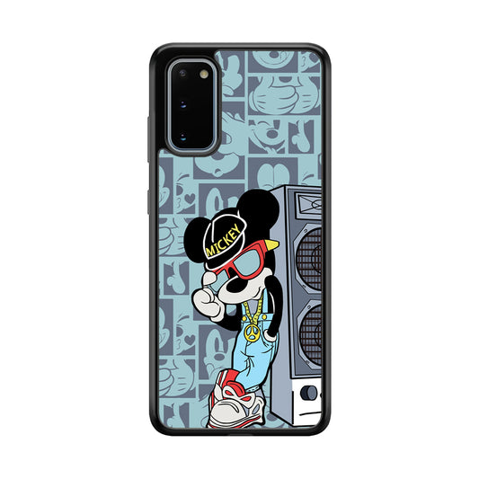 Mickey Mouse Peace and Cool Samsung Galaxy S20 Case