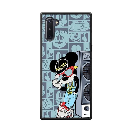 Mickey Mouse Peace and Cool Samsung Galaxy Note 10 Case