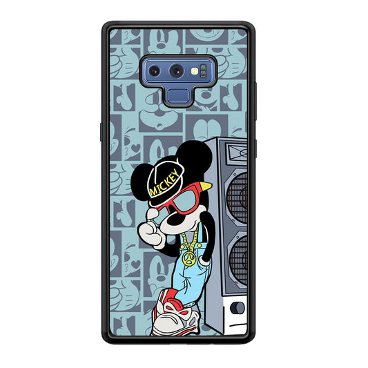 Mickey Mouse Peace and Cool Samsung Galaxy Note 9 Case