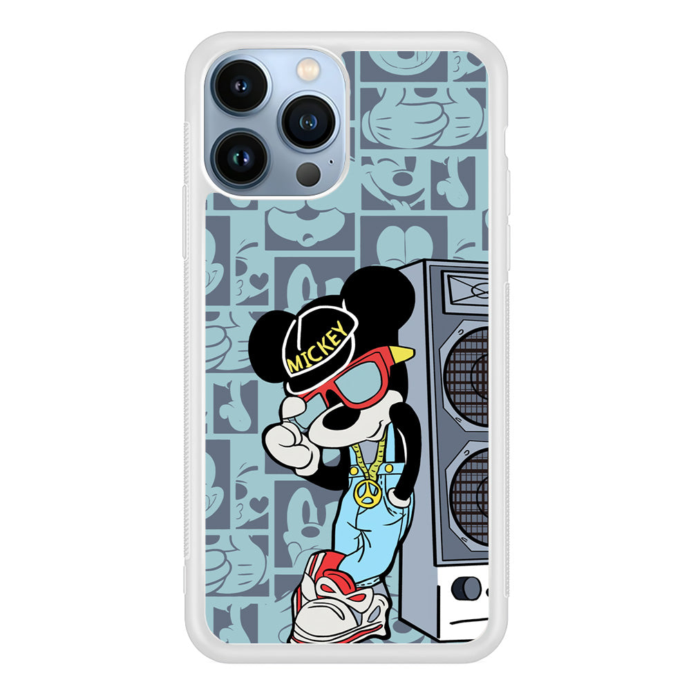 Mickey Mouse Peace and Cool iPhone 13 Pro Max Case
