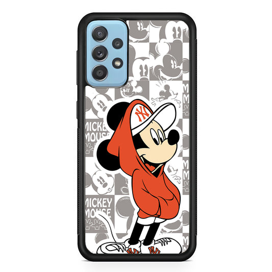 Mickey Mouse The Fans on Duty Samsung Galaxy A52 Case