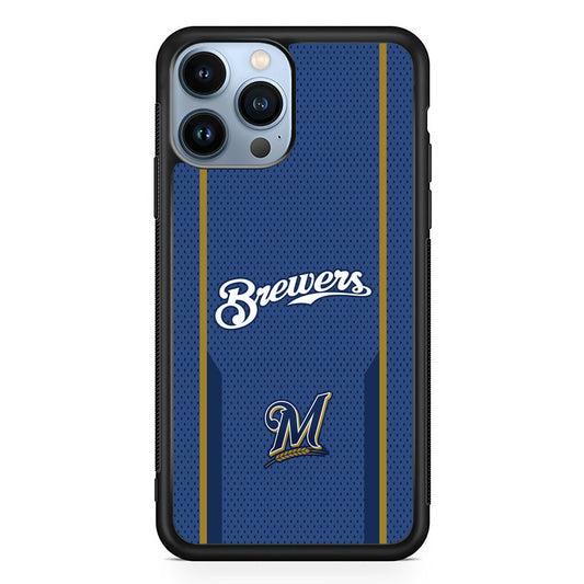 Milwaukee Brewers Golden Pillar iPhone 13 Pro Max Case