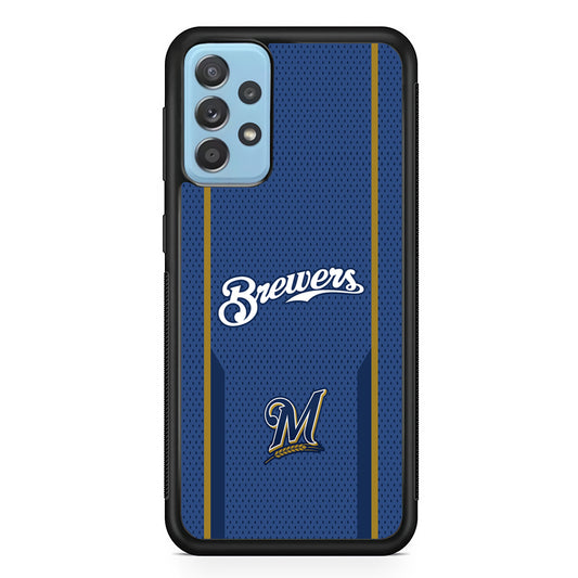 Milwaukee Brewers Golden Pillar Samsung Galaxy A52 Case