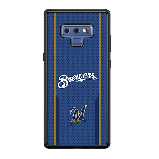 Milwaukee Brewers Golden Pillar Samsung Galaxy Note 9 Case