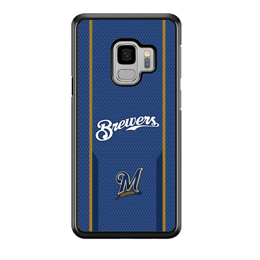 Milwaukee Brewers Golden Pillar Samsung Galaxy S9 Case