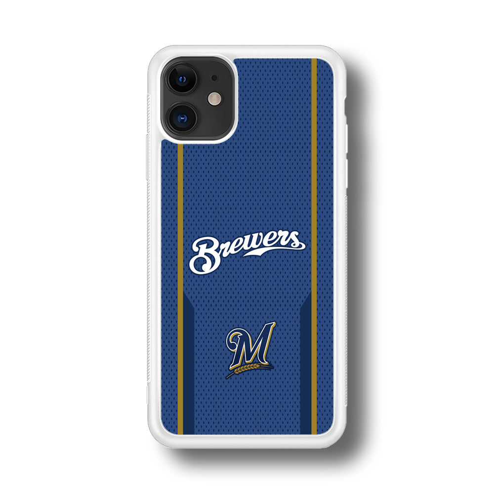 Milwaukee Brewers Golden Pillar iPhone 11 Case