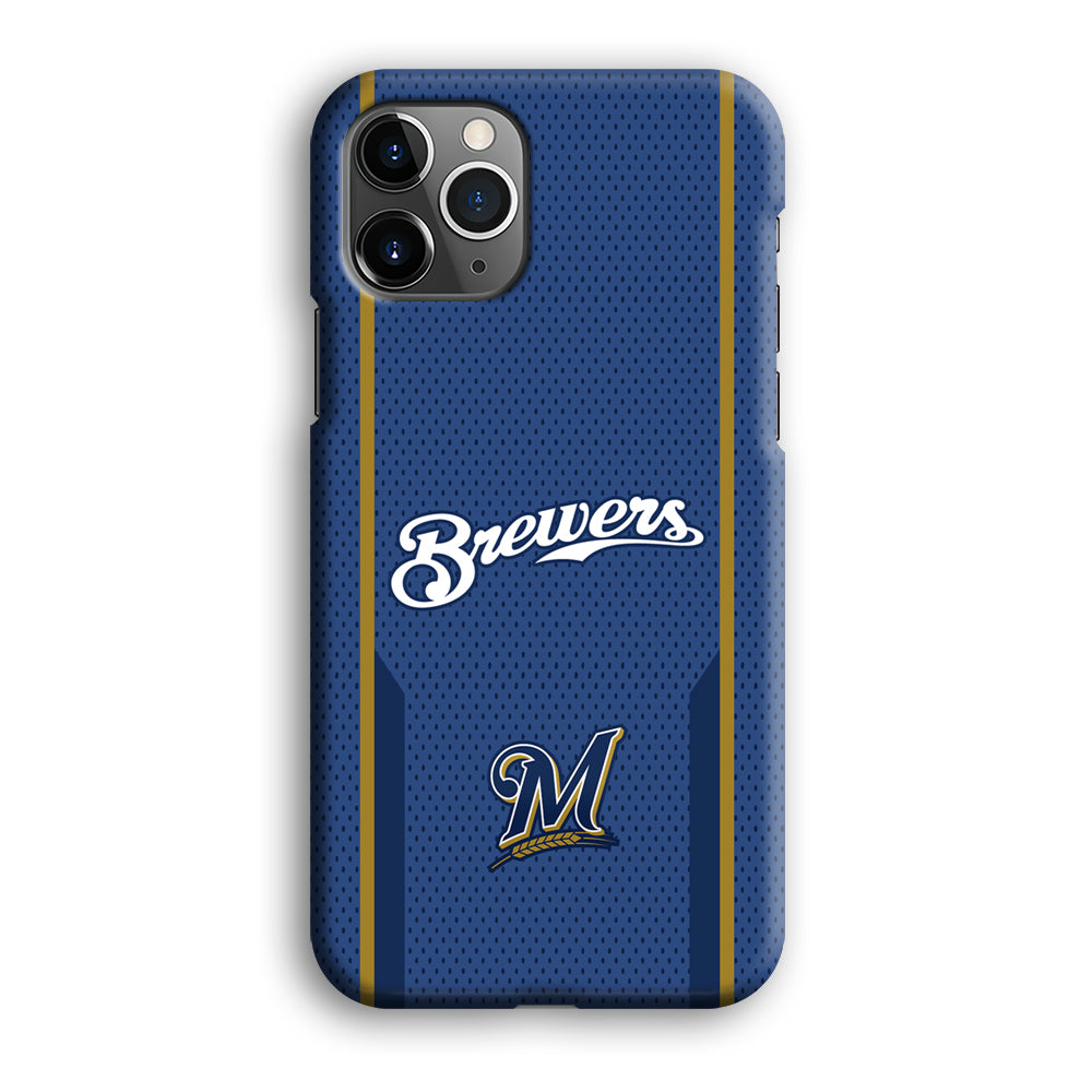 Milwaukee Brewers Golden Pillar iPhone 12 Pro Case