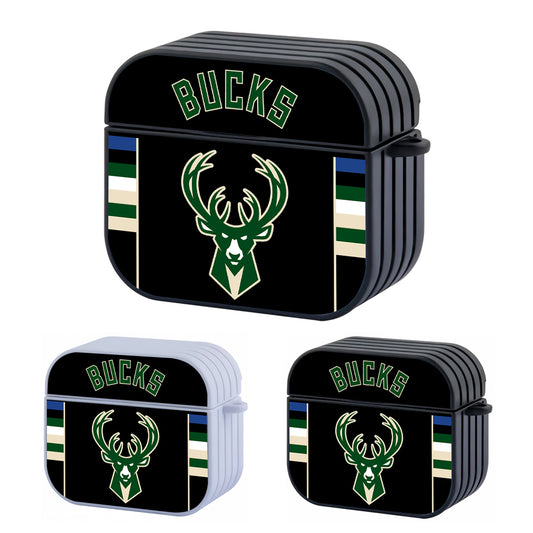 Milwaukee Bucks Fear The Stare Hard Plastic Case Cover For Apple Airpods 3