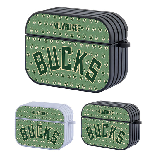 Milwaukee Bucks NBA Victorious in the Struggle Hard Plastic Case Cover For Apple Airpods Pro