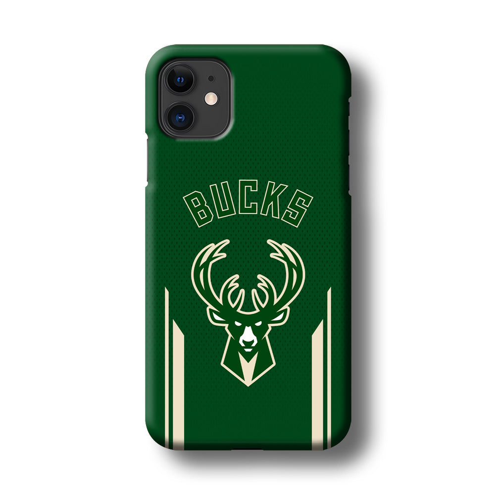 Milwaukee Bucks The Radial Patern iPhone 11 Case