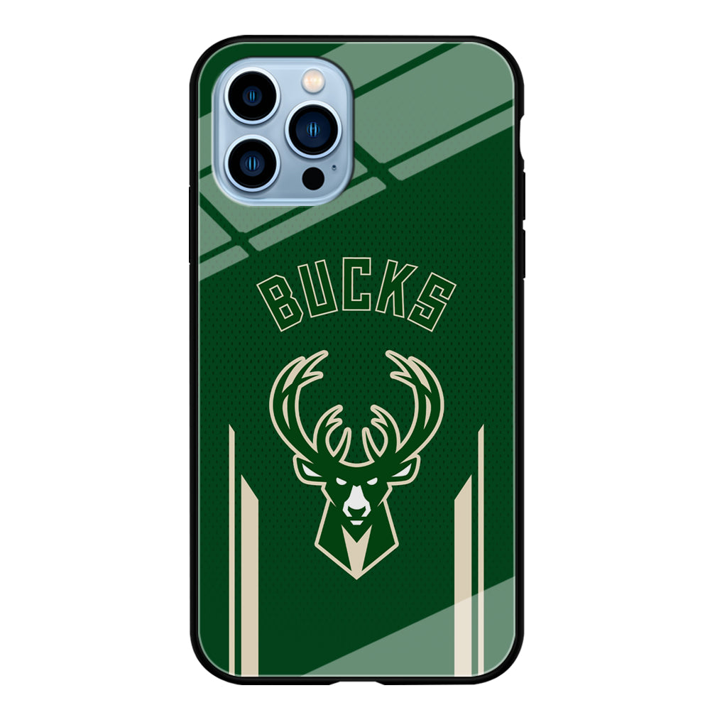 Milwaukee Bucks The Radial Patern iPhone 13 Pro Max Case
