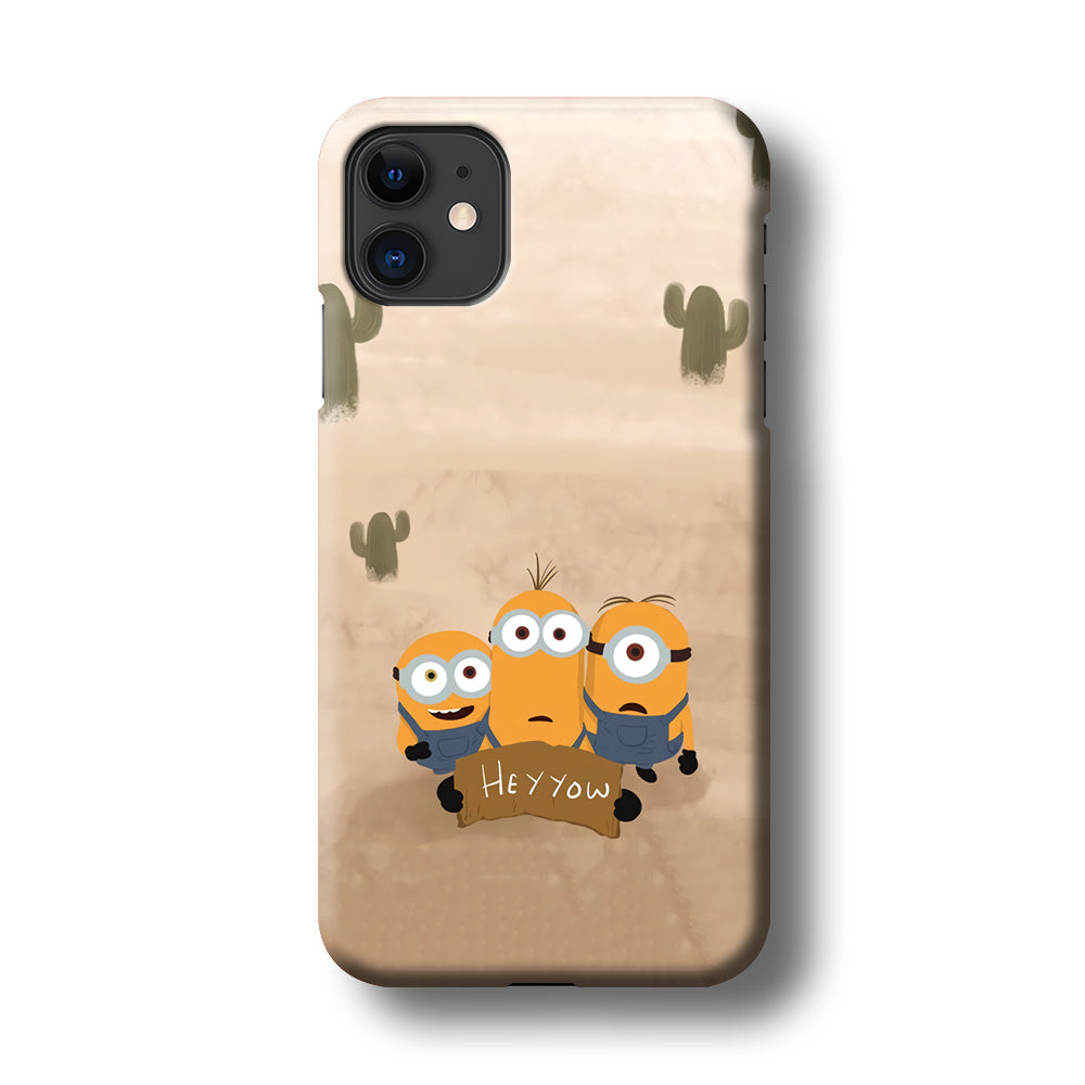 Minions Lost in The Desert iPhone 11 Case
