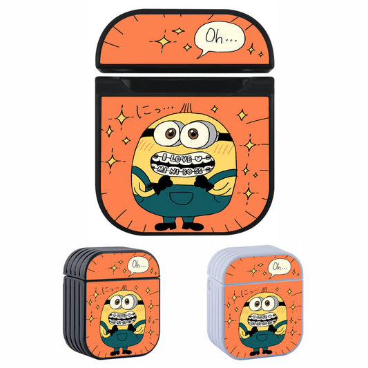 Minions The Miniboss Hard Plastic Case Cover For Apple Airpods