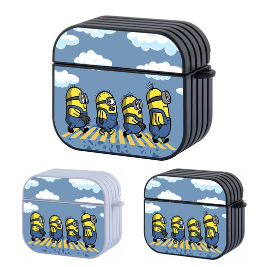 Minions Way from Yesterday Hard Plastic Case Cover For Apple Airpods 3