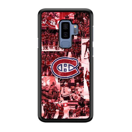 Montreal Canadiens Collage of Celebration Samsung Galaxy S9 Plus Case