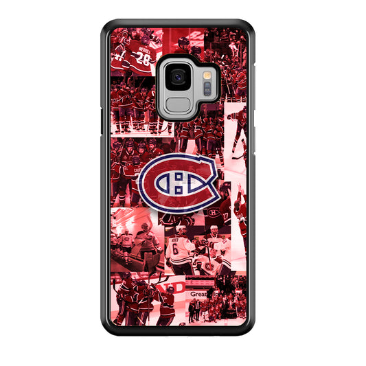 Montreal Canadiens Collage of Celebration Samsung Galaxy S9 Case