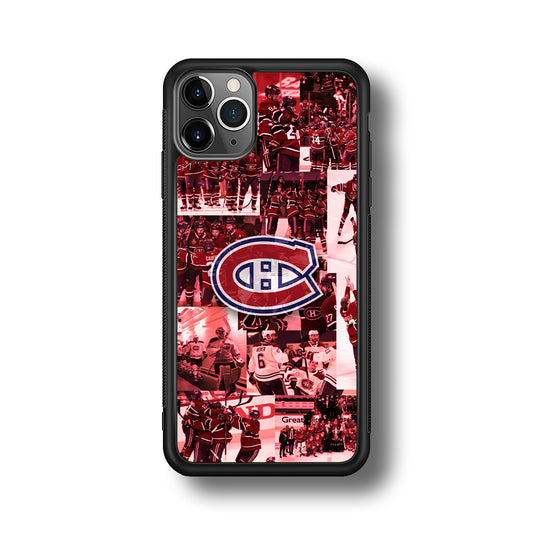 Montreal Canadiens Collage of Celebration iPhone 11 Pro Max Case