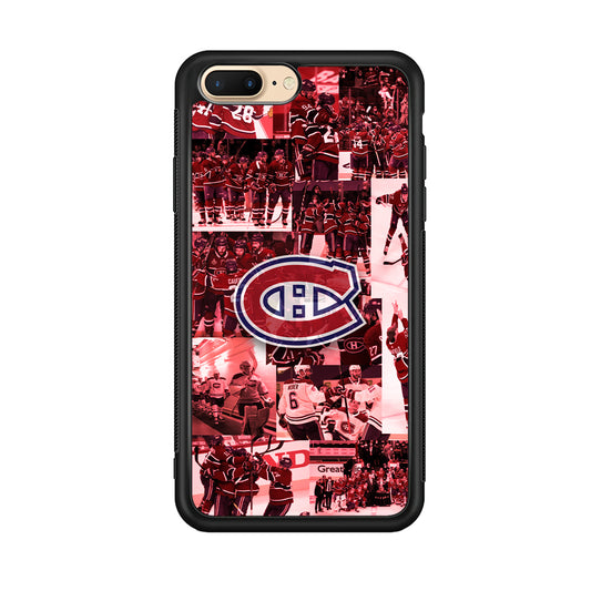 Montreal Canadiens Collage of Celebration iPhone 7 Plus Case