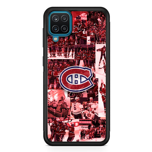 Montreal Canadiens Collage of Celebration Samsung Galaxy A12 Case