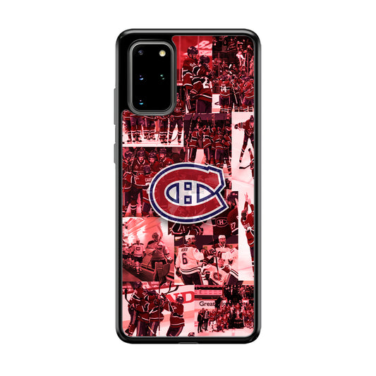 Montreal Canadiens Collage of Celebration Samsung Galaxy S20 Plus Case
