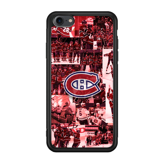 Montreal Canadiens Collage of Celebration iPhone 7 Case