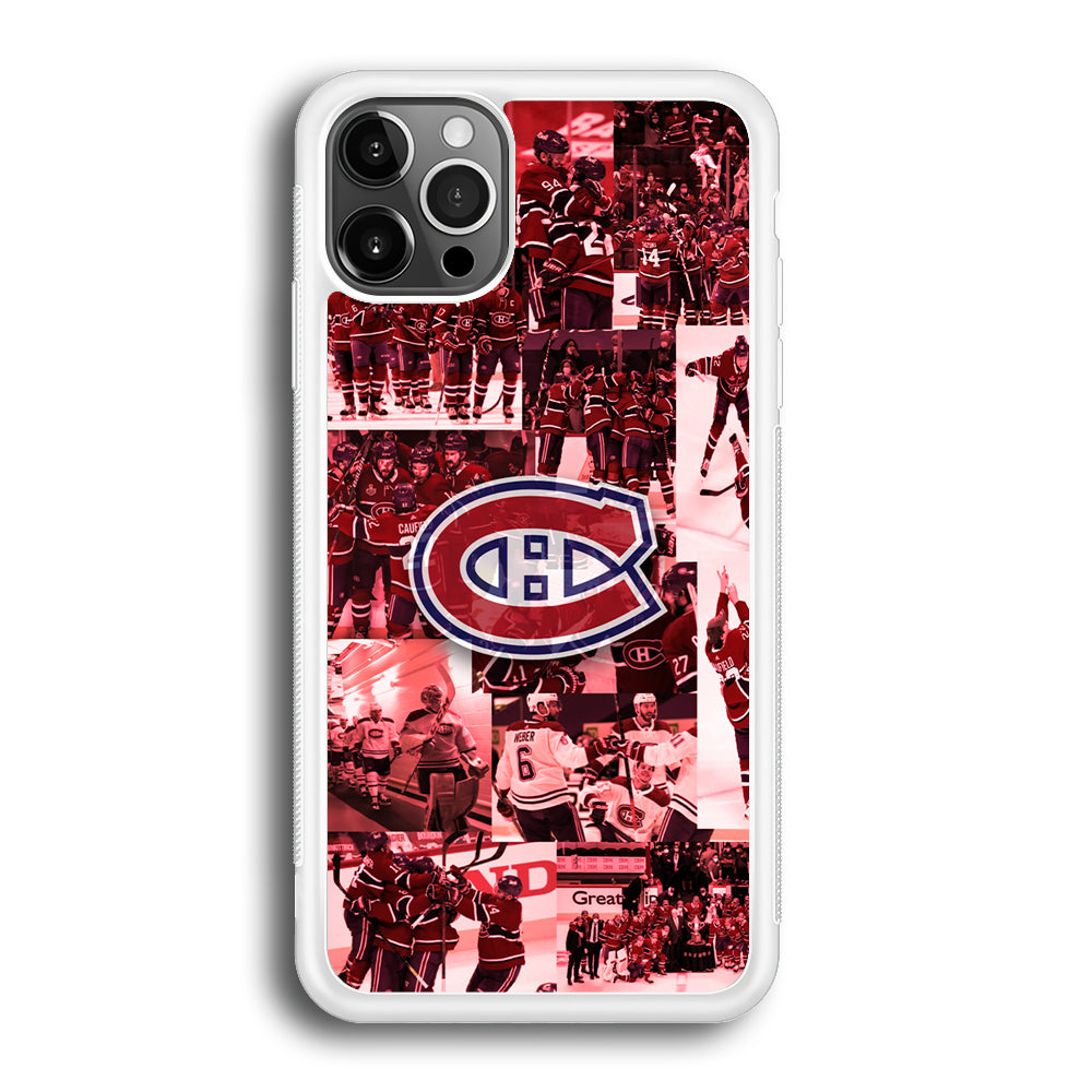Montreal Canadiens Collage of Celebration iPhone 12 Pro Case