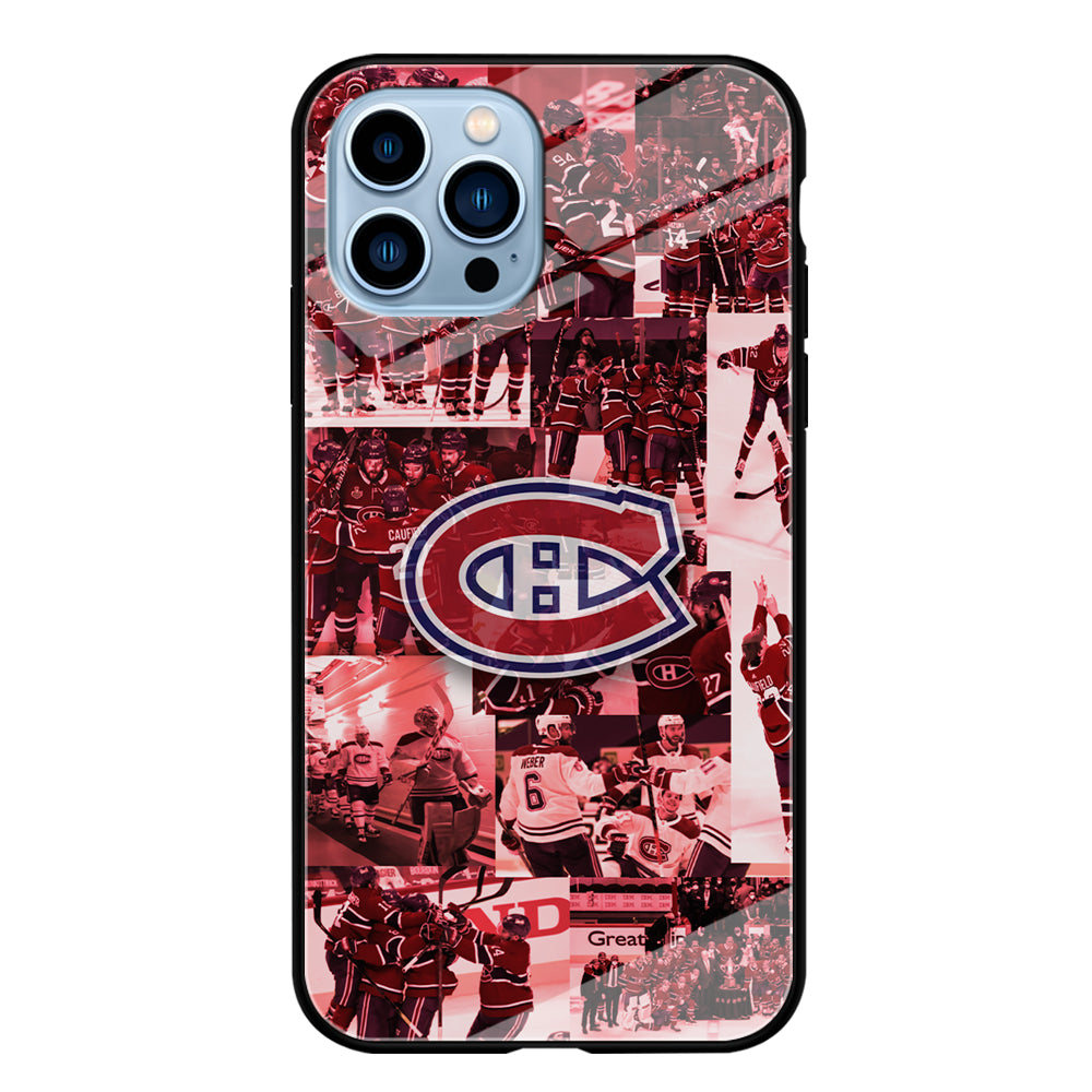 Montreal Canadiens Collage of Celebration iPhone 13 Pro Max Case