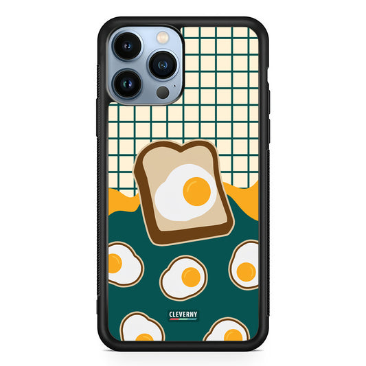 Morning Meal Fried Bread and Eggs Magsafe iPhone Case