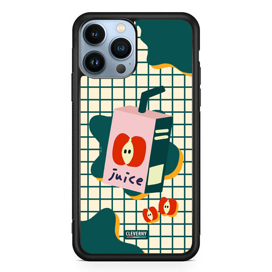 Morning Meal Red Apple Juice Magsafe iPhone Case