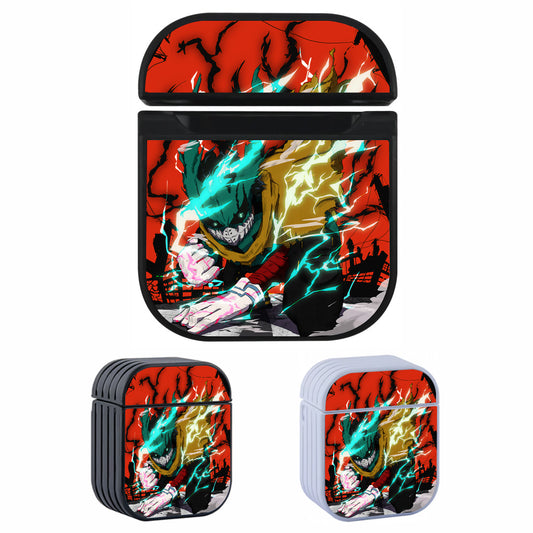 My Hero Academia Black Lightning Punch Hard Plastic Case Cover For Apple Airpods