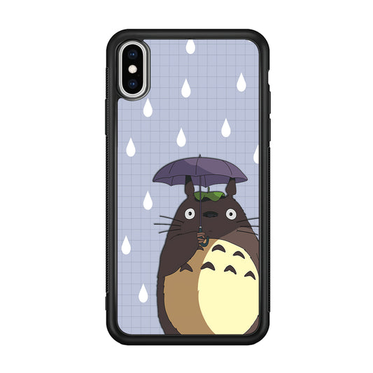 My Neighbor Totoro Ups It Rain iPhone Xs Max Case