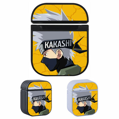 Naruto Kakashi Side Face Hard Plastic Case Cover For Apple Airpods