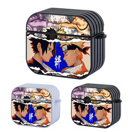 Naruto Stare of Sibling Hard Plastic Case Cover For Apple Airpods 3
