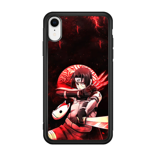 Naruto on Itachi Anbu Mission iPhone XR Case