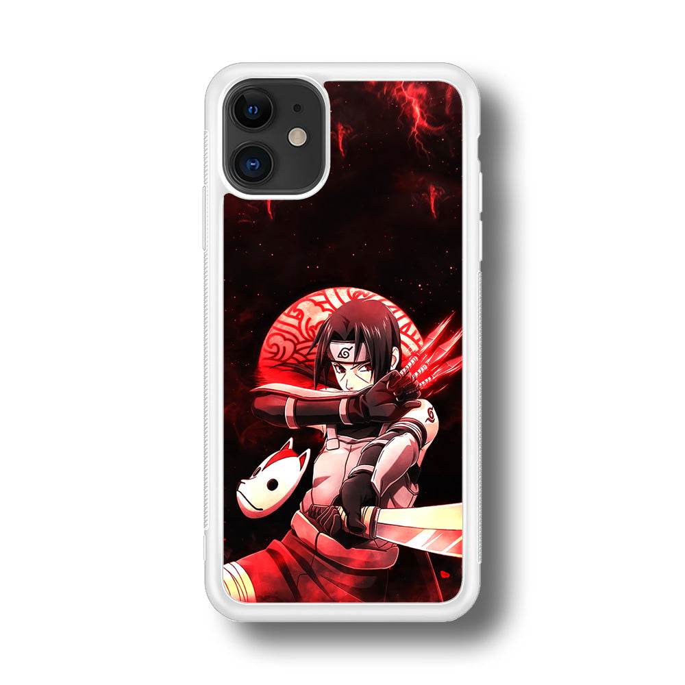 Naruto on Itachi Anbu Mission iPhone 11 Case