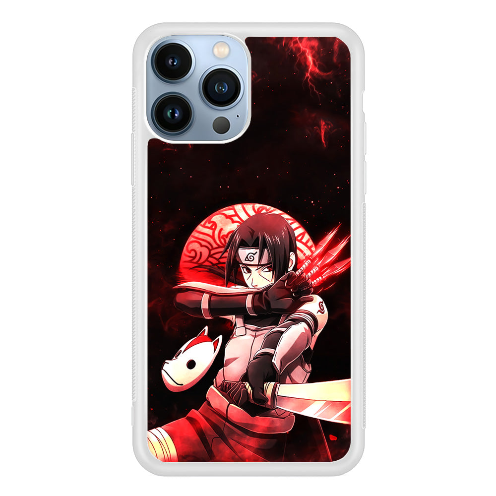 Naruto on Itachi Anbu Mission iPhone 13 Pro Max Case