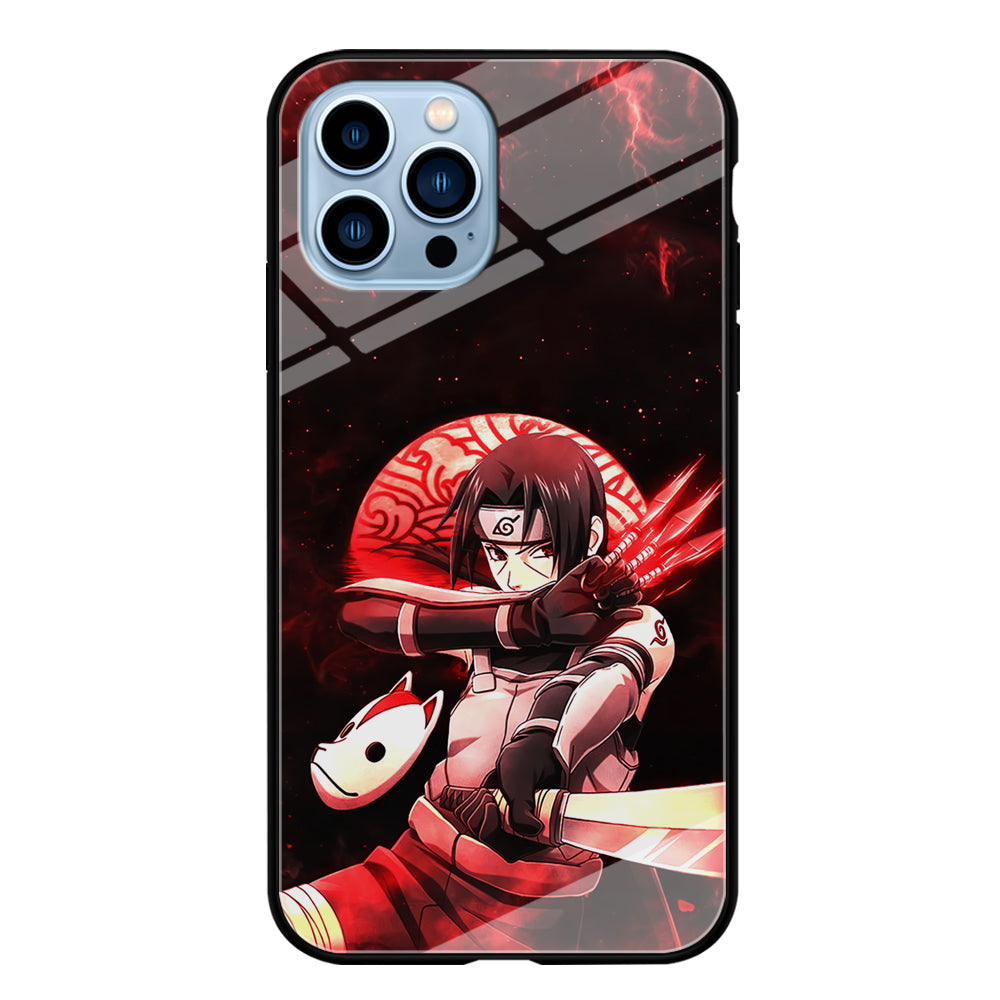 Naruto on Itachi Anbu Mission iPhone 13 Pro Max Case