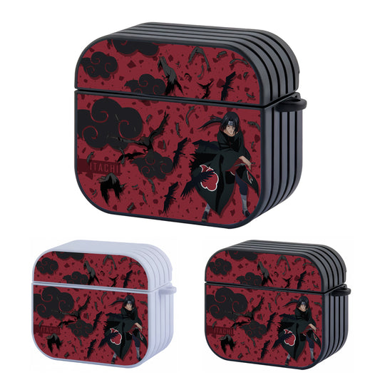 Naruto on Itachi The Shadow Hero Hard Plastic Case Cover For Apple Airpods 3